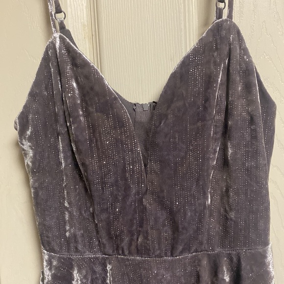 Purple Cocktail Dress - Picture 3 of 4